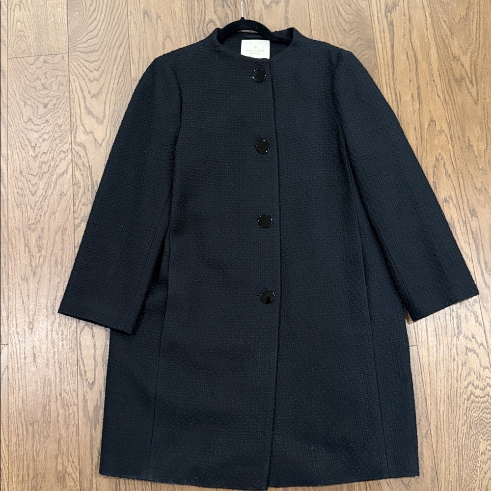 Kate Spade Black Women's Coat sz 14
